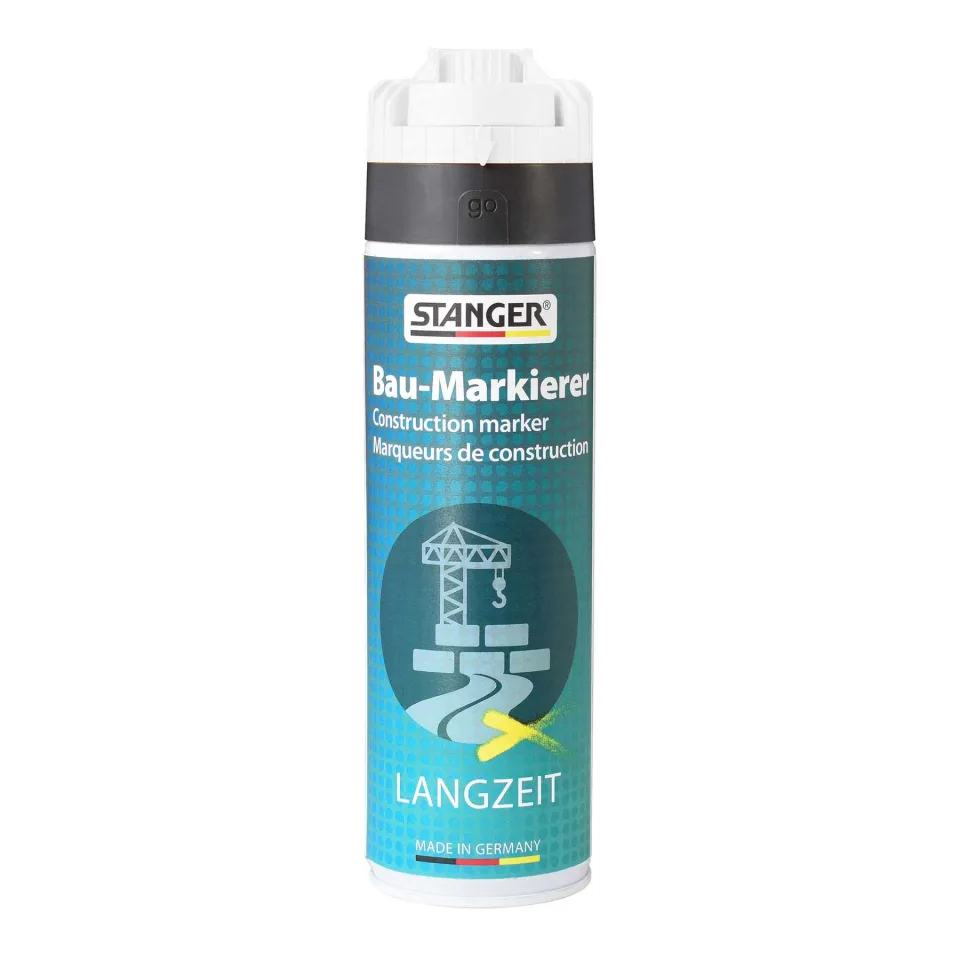 Spray pentru marcaj Stanger Marking Longterm Stop & Go, alb