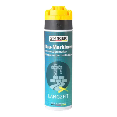 Spray Stanger pentru Marcare Stop & Go de Lungă Durată, Galben