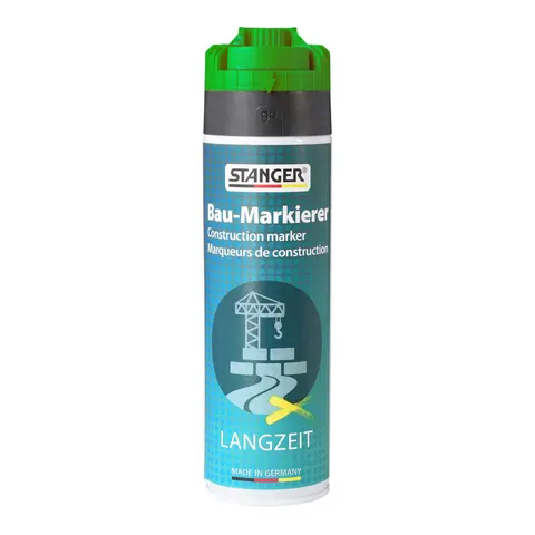 Spray de marcare Stanger Longterm Stop & Go, verde