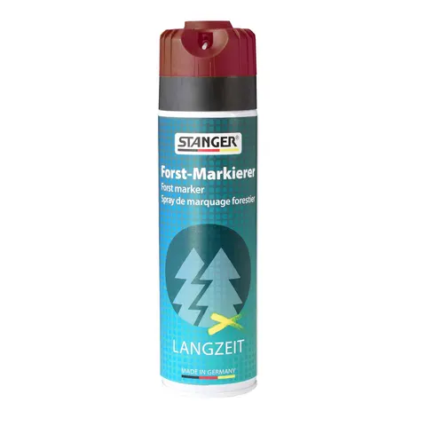 Stanger Forstmark Stop&Go spray pentru marcare lemn, maro