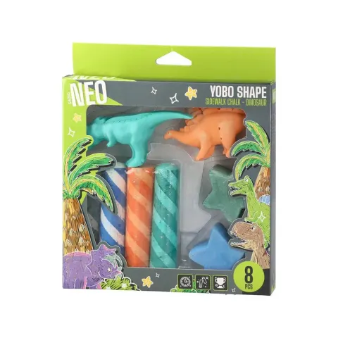 Crete Yobo Shape Sazio, Dinozaur, 8 Piese