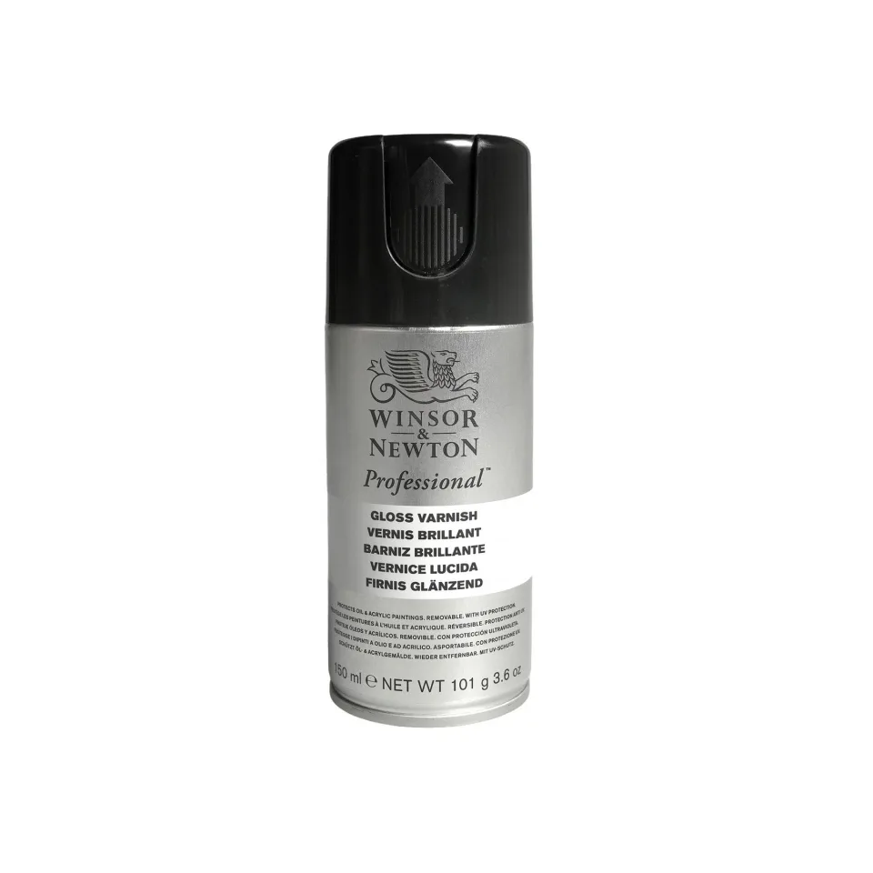 Spray lac pentru vopsele acrilice și ulei, lucios, 150 ml