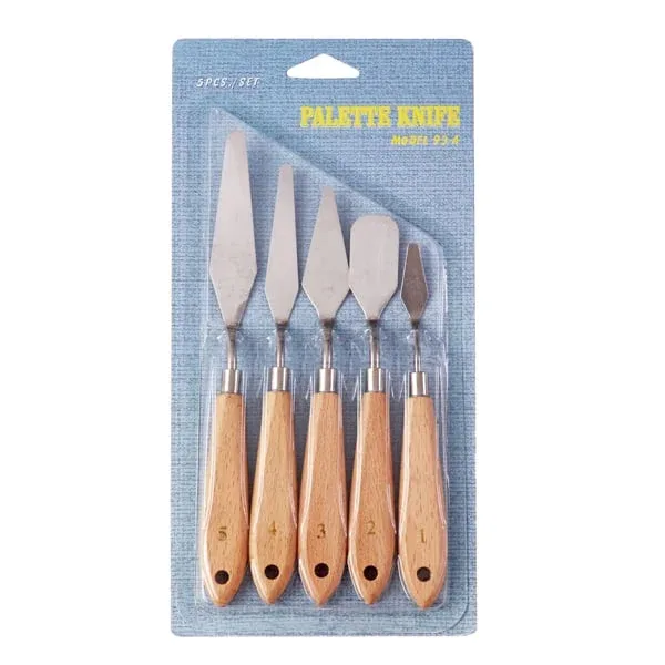 Spatule de pictură Foska, 5 bucăți