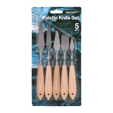 Spatule pentru Pictură Standart Pop Knives, Nr. 1, 2, 3, 4, 5, 5 buc