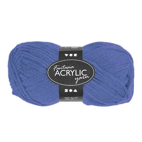 Creativ Company Fășie de lână, 50 g, albastru