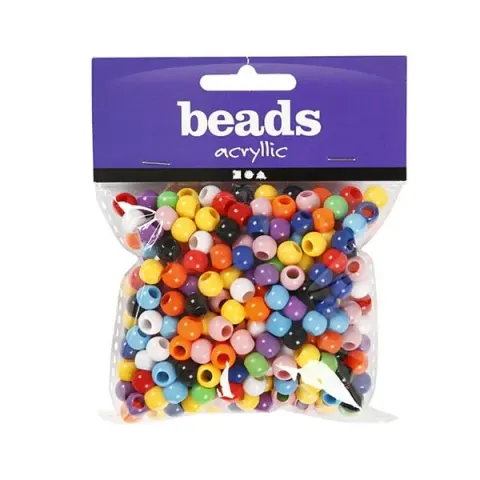 Mărgele Creativ Company, plastic, colorate, 70 g
