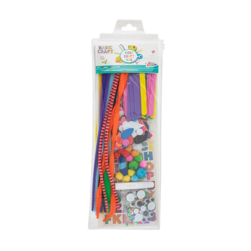 Moxy Set creativ Megacraft Bag Boys, 250 buc., asortat