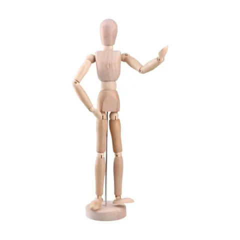 Standart Pop Able Manechin pentru desen, bărbat, 8 inch