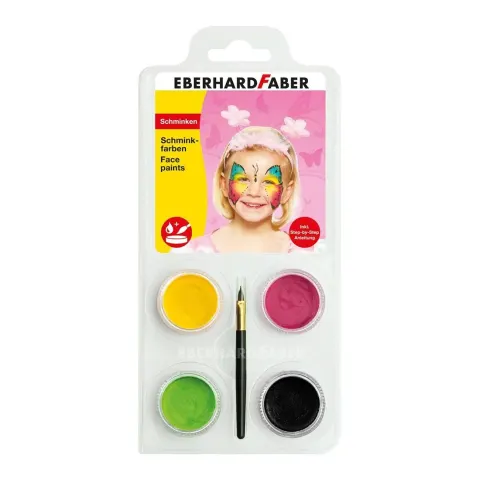 Eberhard Faber Vopsea de față Fluture, 4 culori