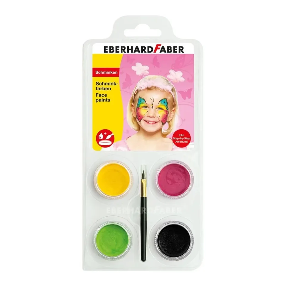 Eberhard Faber Vopsea de față Fluture, 4 culori