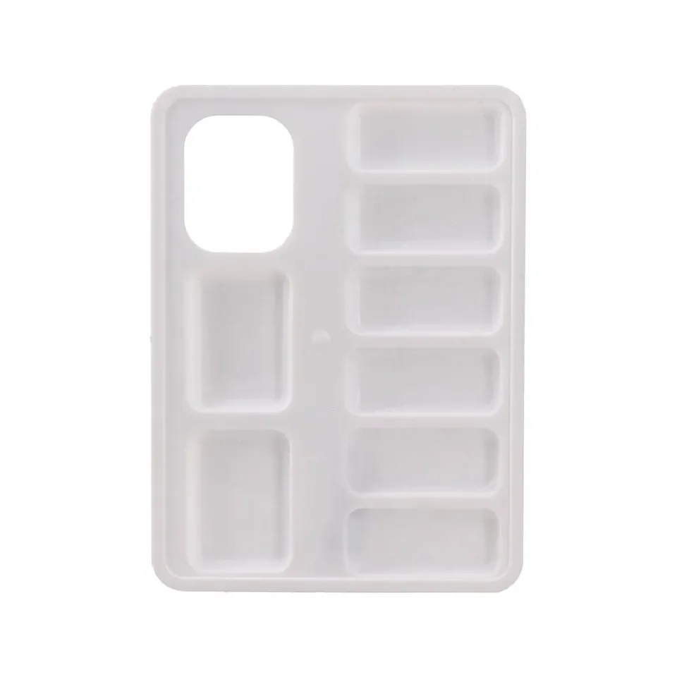 Sazio Bela Paletă pentru pictură, dreptunghiulară, plastic, alb