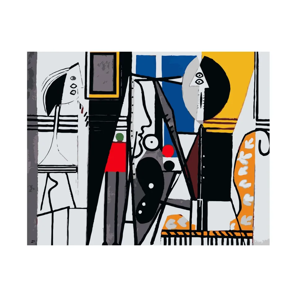 Foska Set de pictat după numere Artist, 40 x 50 cm