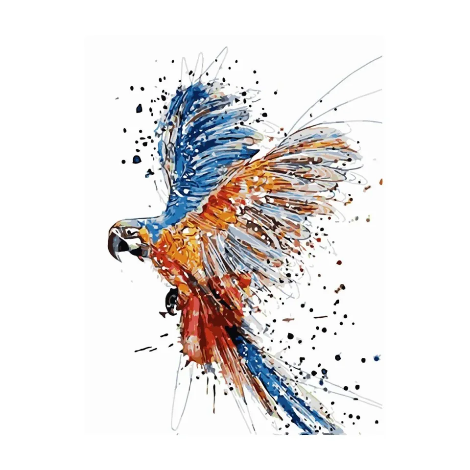 Kit pictură după numere Foska Perla, 40 x 50 cm