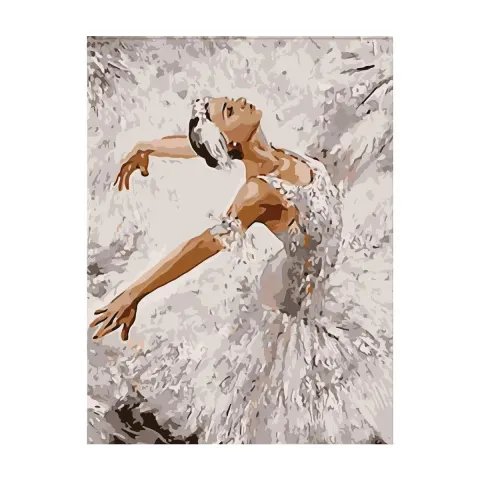 Set Foska Paint by numbers Ballet, 40 x 50 cm