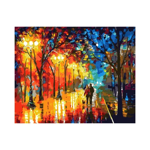 Set Foska Pictură pe Numere Walk, 40 x 50 cm