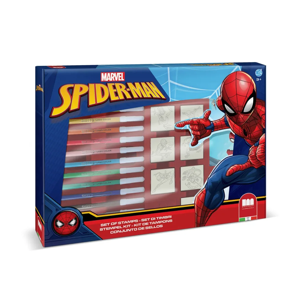 Multiprint Set de desen Spiderman, cutie mare