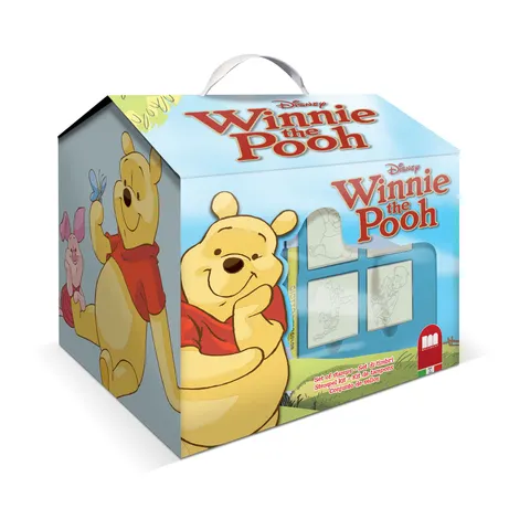 Multiprint Set creativ Winnie the Pooh, căsuță