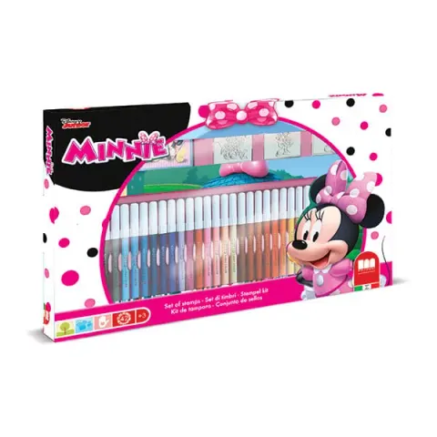 Multiprint Set de desen Minnie Mouse, cu 36 de markere