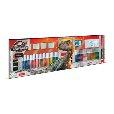 Multiprint Set de desen Jurassic, cu 60 de markere