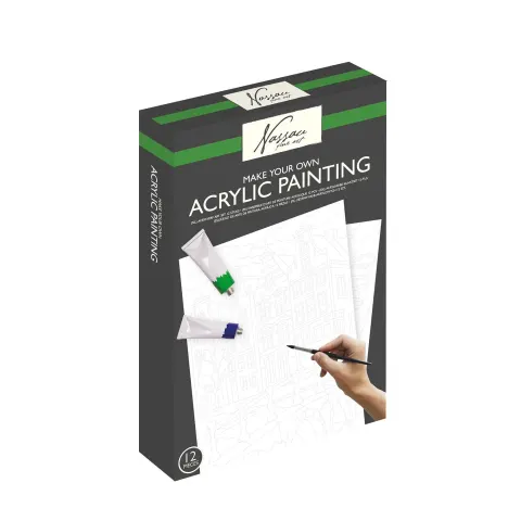 Nassau Set de desen Arhitectură, acrilic, 11 file