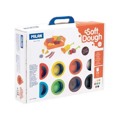 Pastă de modelaj Milan Soft Dough - Set Barbecue