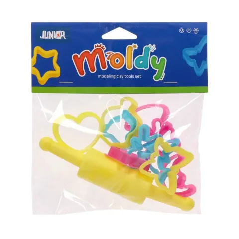 Forme de modelaj Junior Moldy, 11 buc.