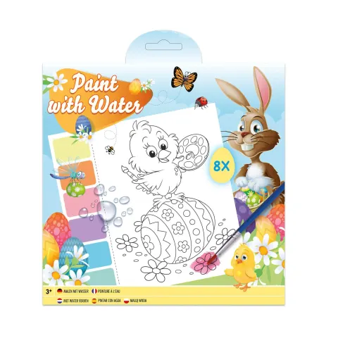 Set de colorat cu apă Moxy Paște