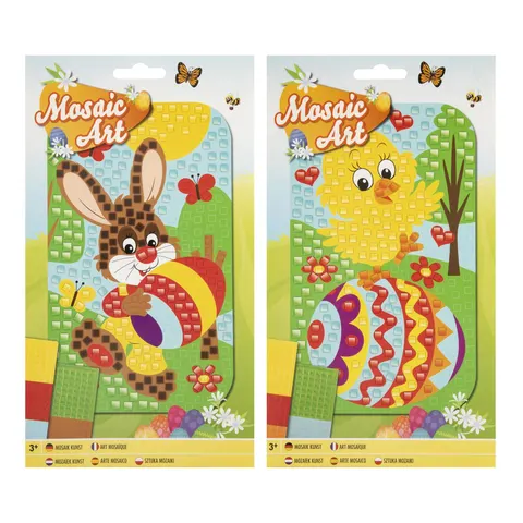 Set mozaic cu mărgele Moxy, A5, asortat, 48 bucăți