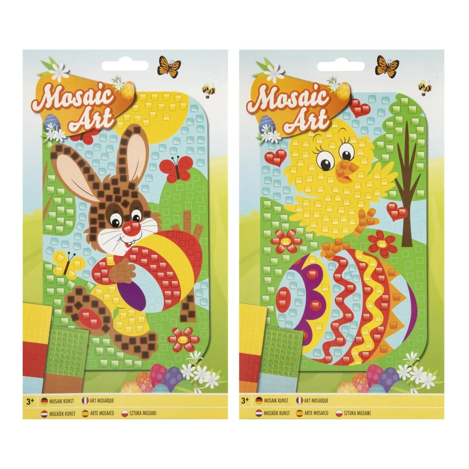 Set mozaic cu mărgele Moxy, A5, asortat, 48 bucăți