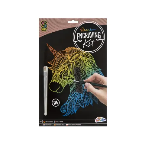 Moxy Set răzuit Unicorn, A4, color