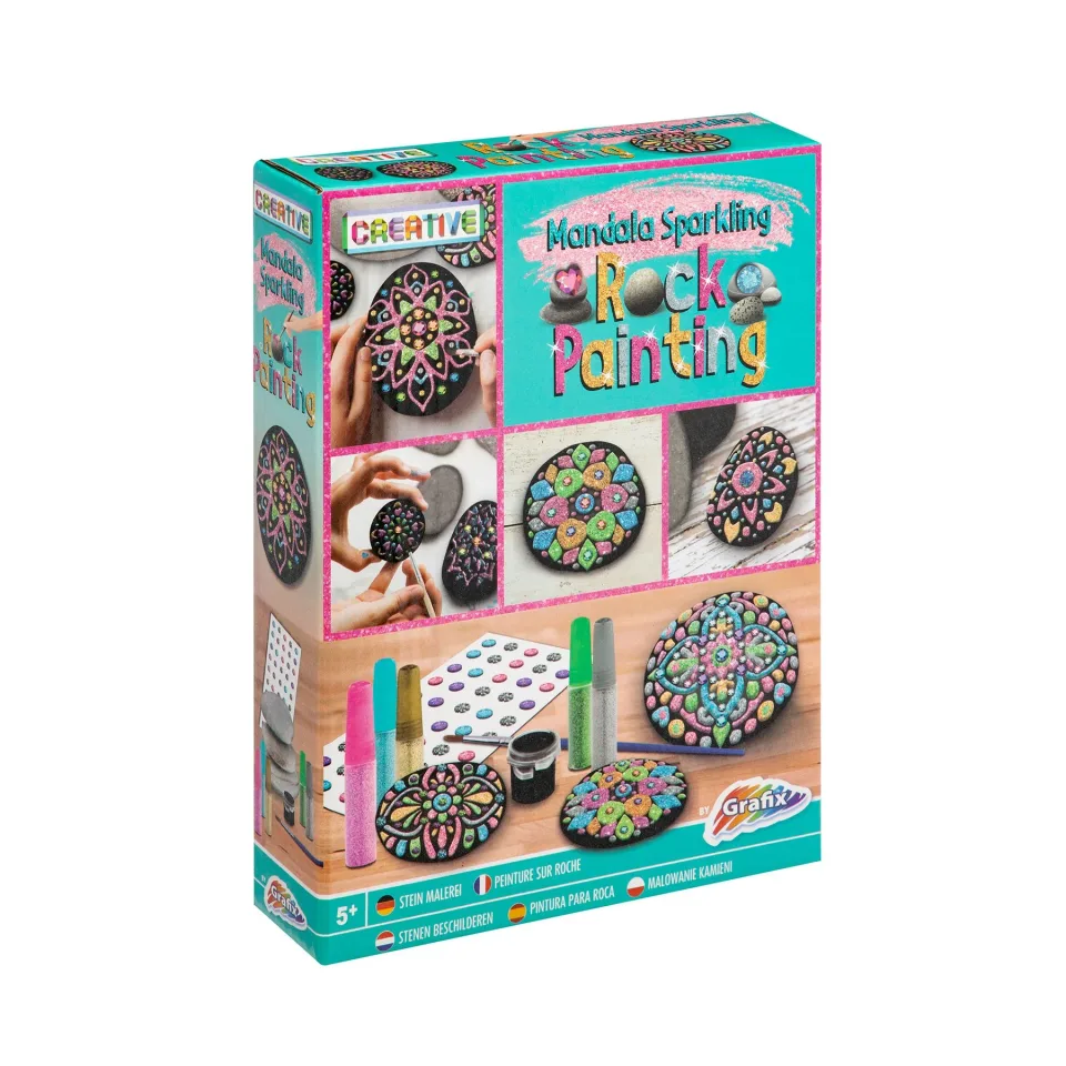 Moxy Set DIY de pictat pietre Mandala