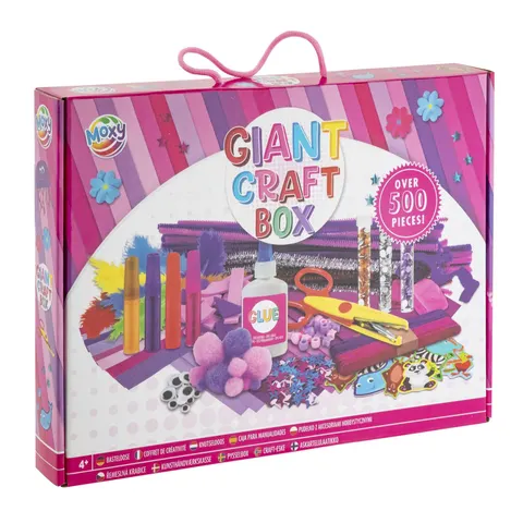 Moxy Cutie cu materiale creative, peste 500 bucăți