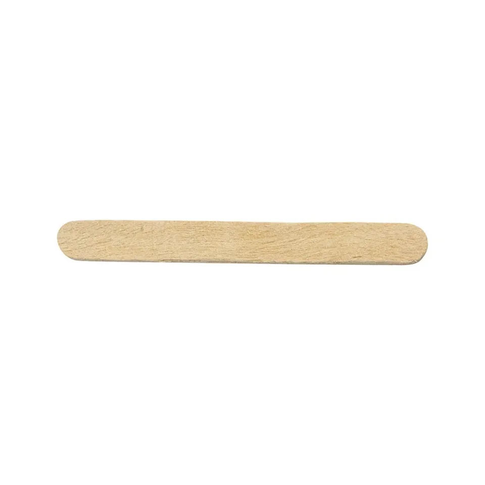 Creativ Company Mini spatulă, din lemn, 5.5 cm, 50 buc.