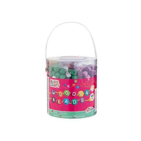 Moxy Mărgele din lemn, 250 g
