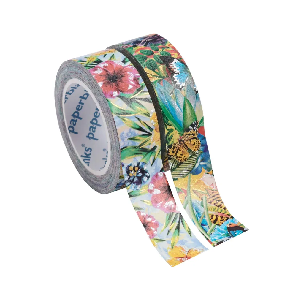 Paperblanks Bandă washi Ola/Tropical Garden, decorativă