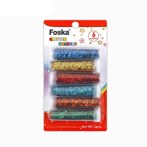 Foska Set de sclipici, 6 culori