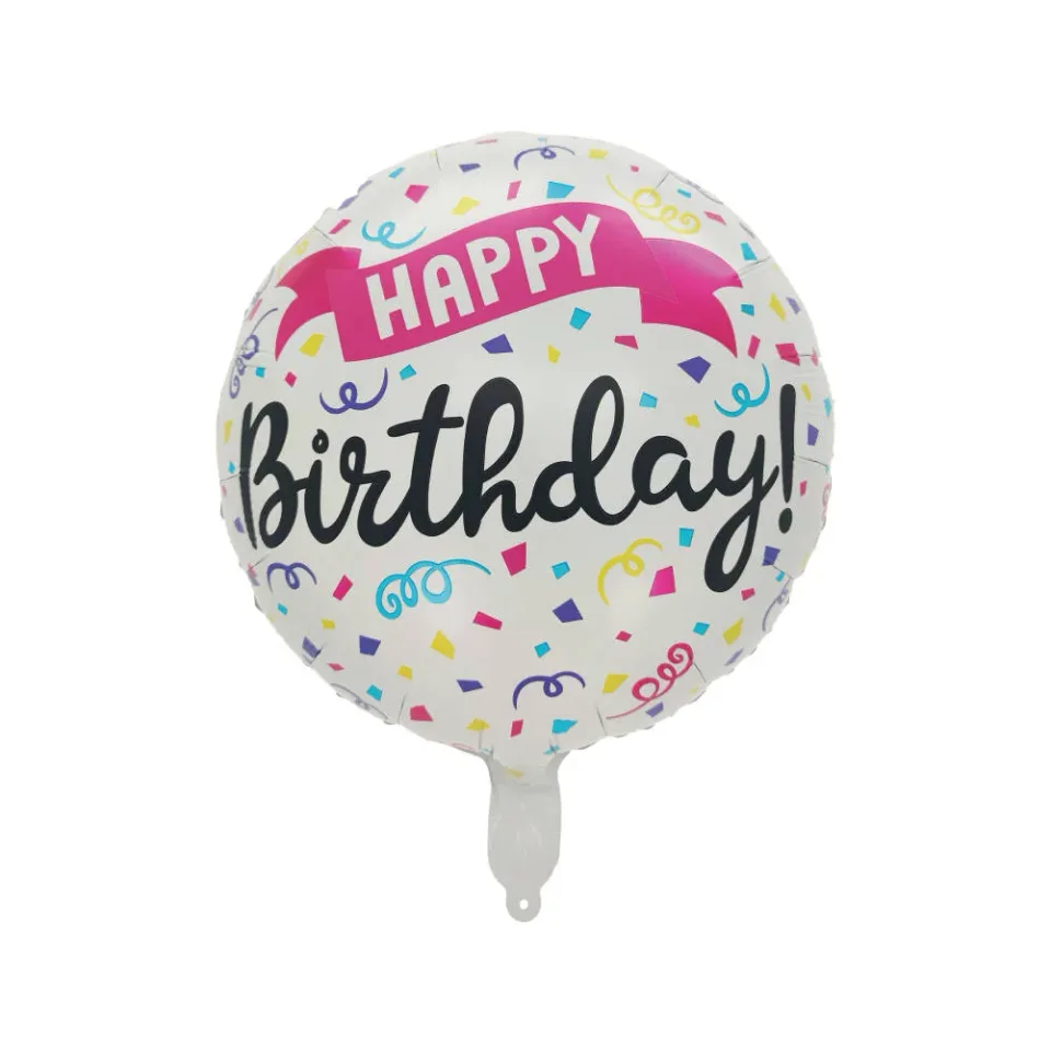 Festa Balon din folie, Happy Birthday, 45 x 53 cm