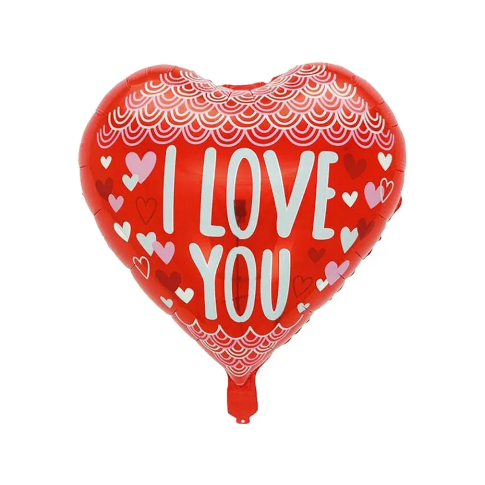 Festa Balon din folie, I love you, inimă, 45 x 53 cm