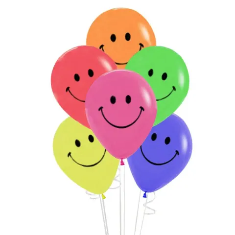 Baloane Festa „Smiley”, 8 buc.
