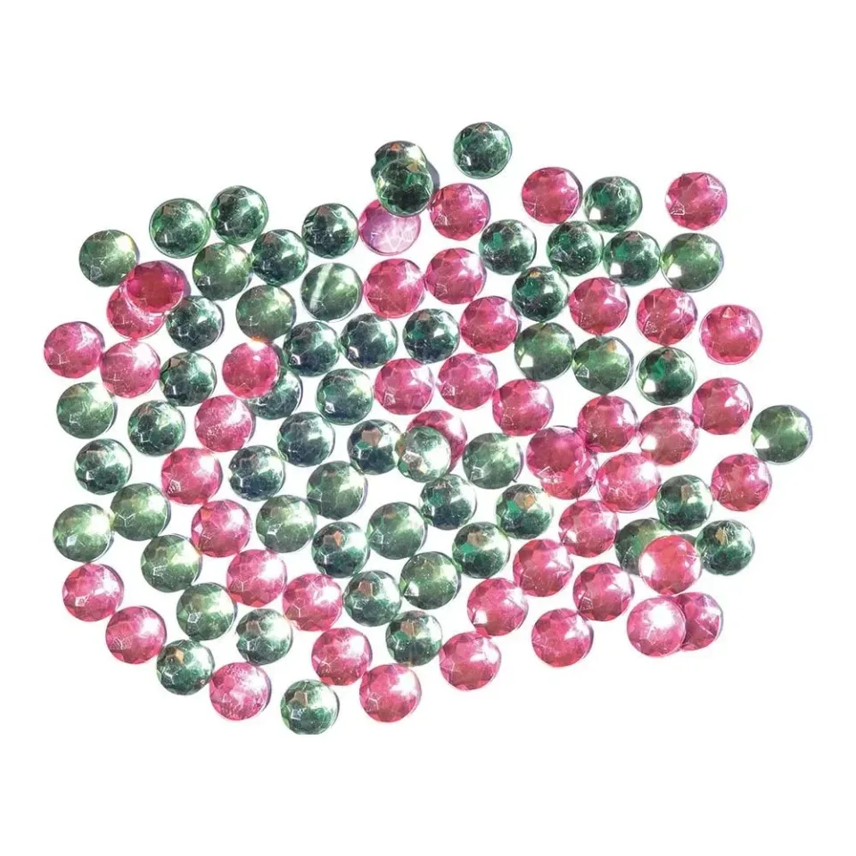 Pietre decorative Junior, rotunde, multicolore, 100 buc.