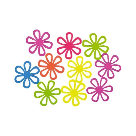 Flori decorative din lemn Junior, 12 buc.