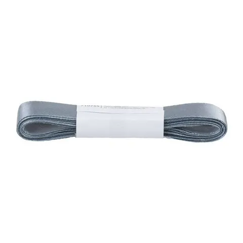 Panglică Festa Rosett, 15.9 mm, 3 m, gri