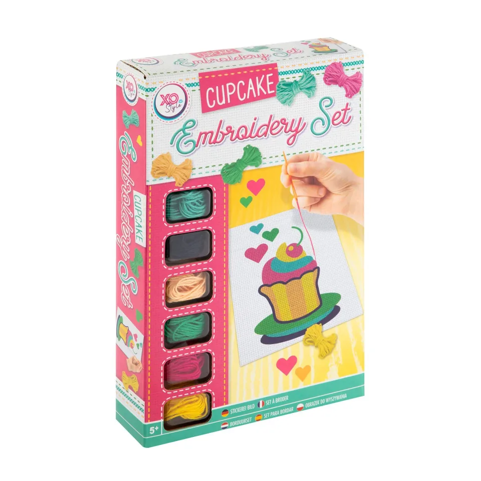 Kit de brodat Moxy Cupcake