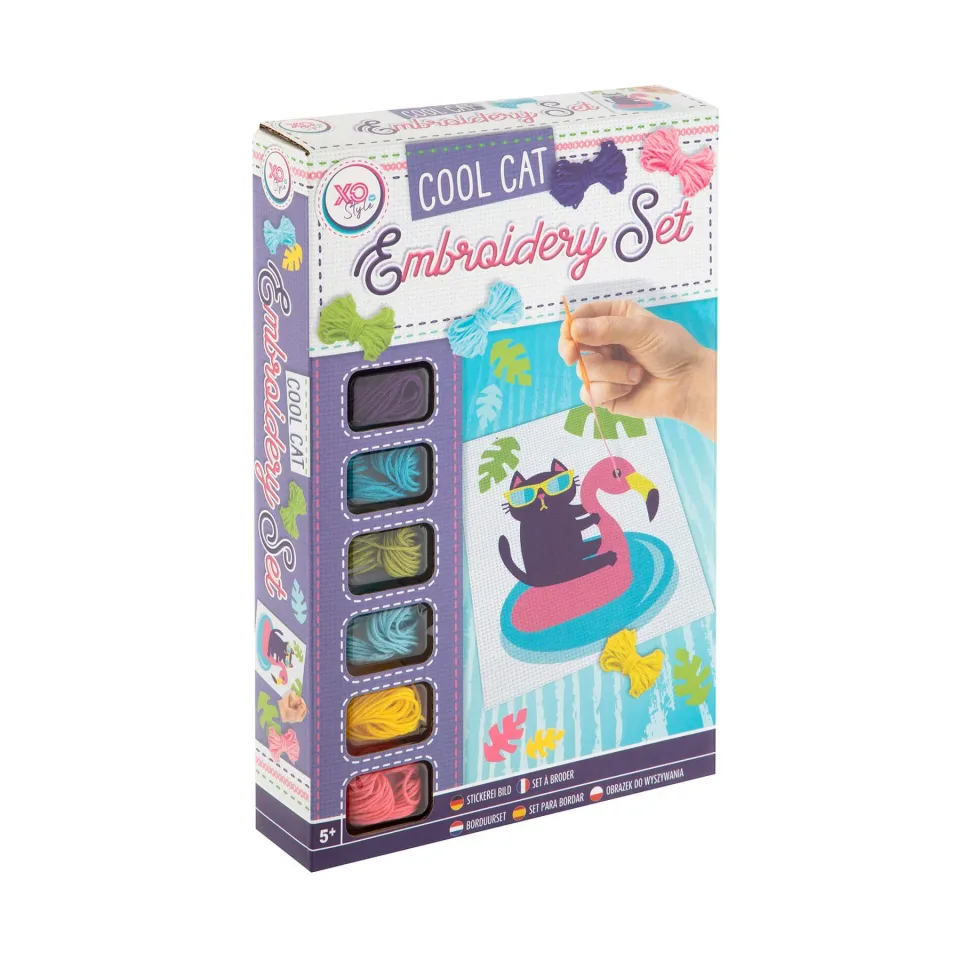 Kit de brodat Moxy Pisică