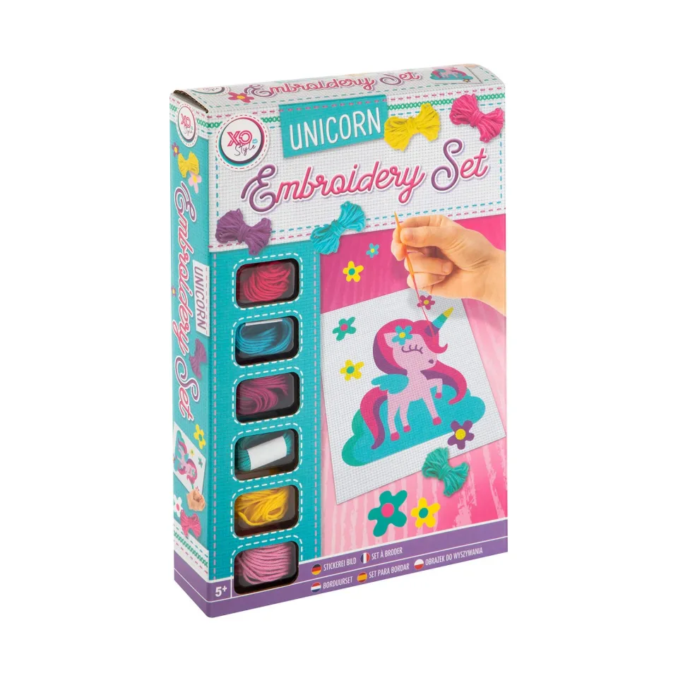 Kit de brodat Moxy Unicorn