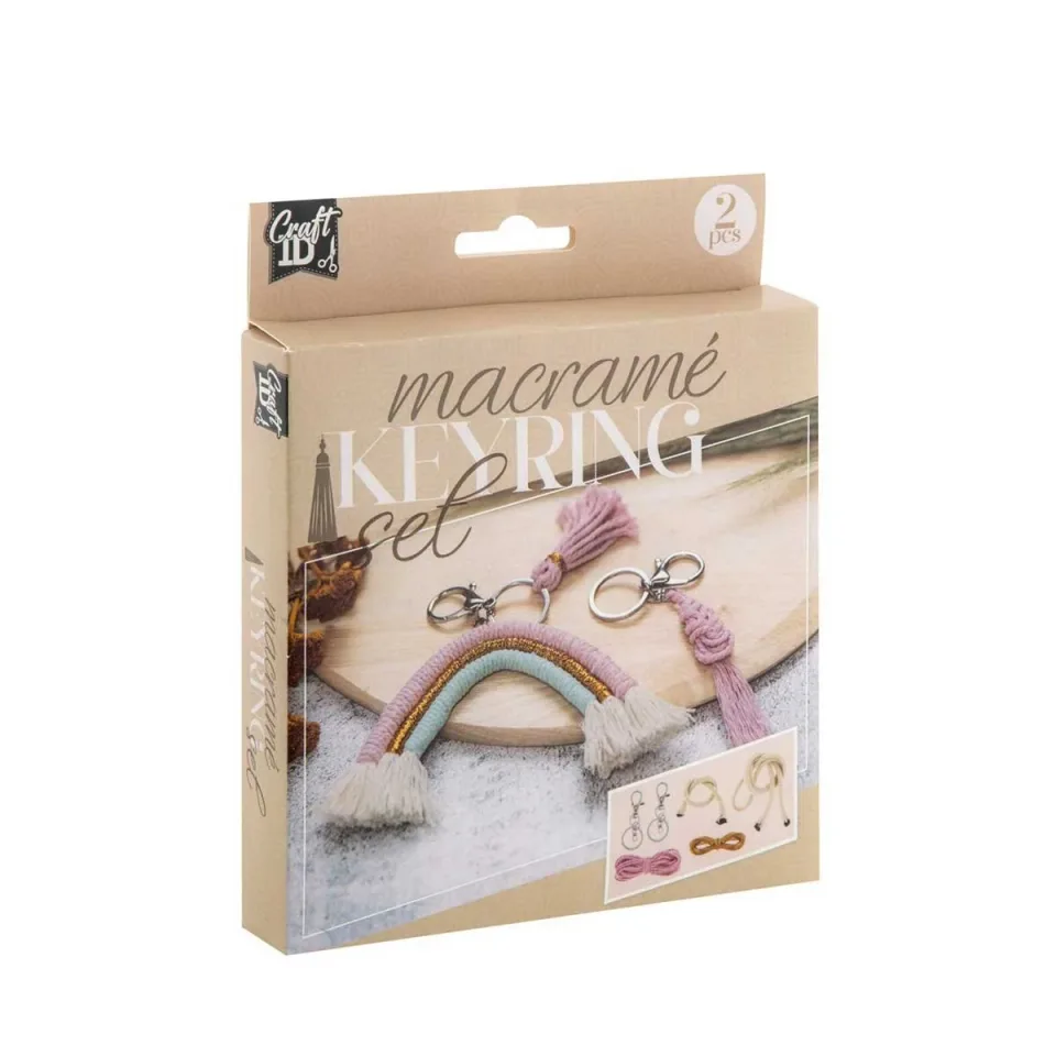 Breloc Moxy, macrame, 2 buc.