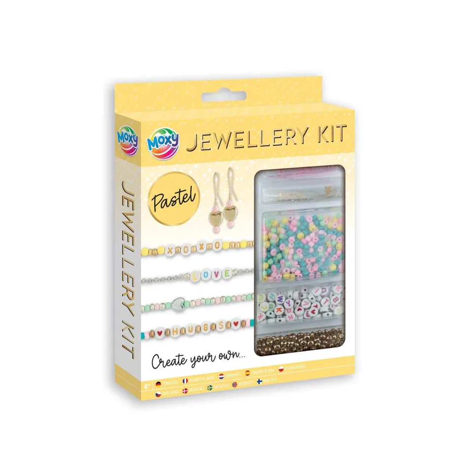 Moxy Set creație bijuterii, galben