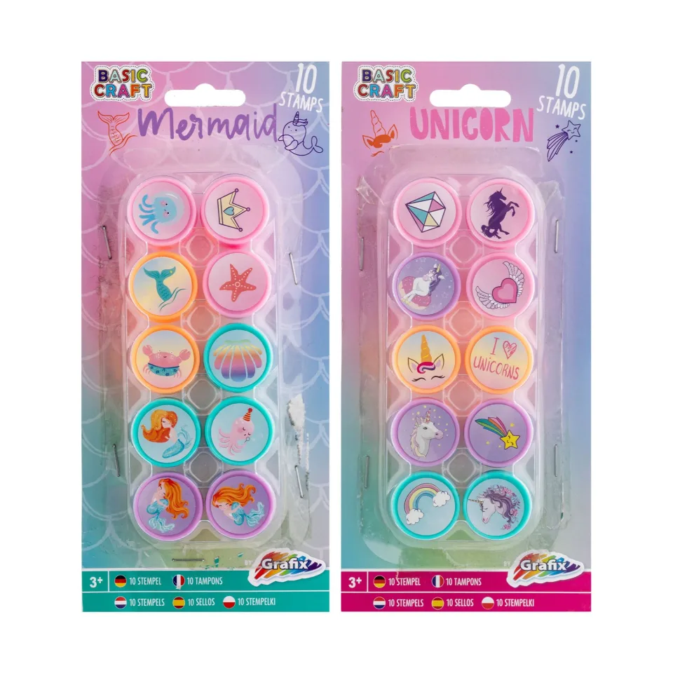 Moxy Display ștampile, 10 buc., asortat, pachet de 48