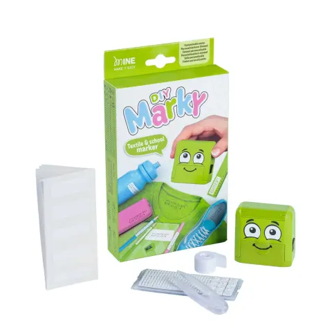Marky Ștampilă textilă, cu set chirilic, verde