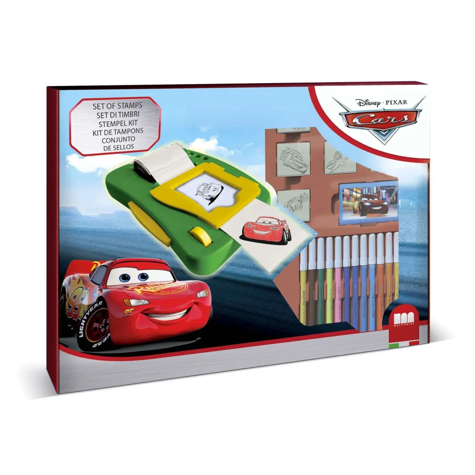 Multiprint Set mașină de abțibilduri Cars